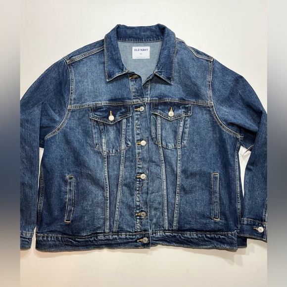 NWT Mens Old Navy Denim Jacket, Size XXL - Picture 1 of 4
